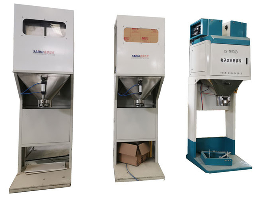 Plastik Endüstrisinde 50kg Dökme Çanta Granül Torbalama Dolum Makinesi