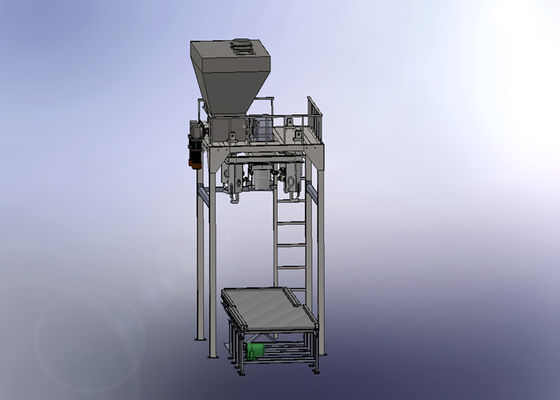 Fluorspar Konsantre Tozu için 400kg ~ 1500kg Jumbo Çanta Paketleme Makinesi