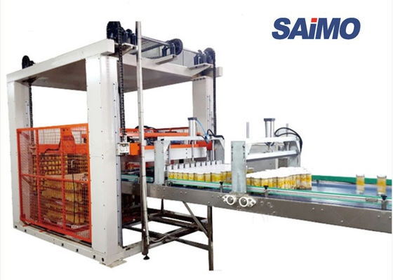 2200bags / H 0.6MPa 380V Çimento Torbası Paletleme Makinesi