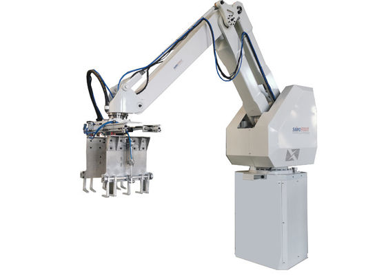İçecek Endüstrisi PAC Servo Alletizing Robot Kol 70kg Ambalaj Karton
