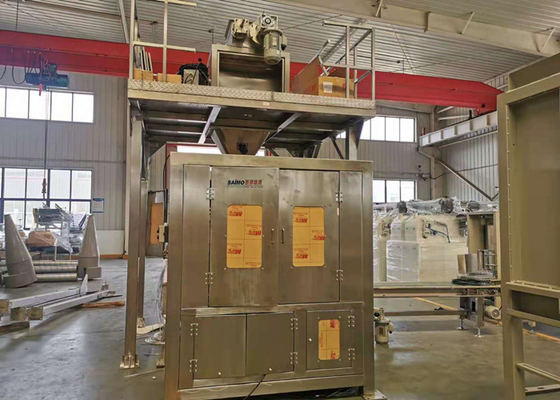 Pet Gıda Endüstrisinde 10 - 50 Kg Torba Granül Paketleme Makinası