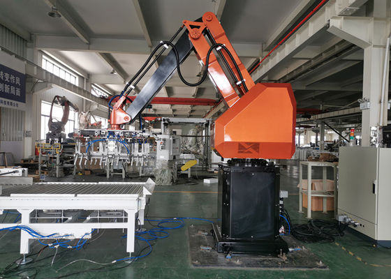 Gıda Endüstrisi 4 Eksen Paletleme Yazılımlı Paletleme Robotu