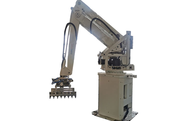 Fabrika Lojistik Sisteminde Kullanılan PLC 4 Eksen Paletleme Robotu