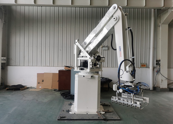 Fabrika Lojistik Sisteminde Kullanılan PLC 4 Eksen Paletleme Robotu