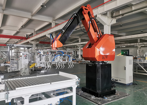 İçecek Endüstrisinde Kullanılan PLC Robotik Paletleme Sistemi