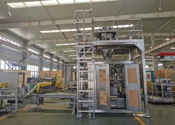 Plastik Kauçuk Endüstrisinde Pelet Granül İçin Redüktör Motor 50kg Torba Paketleme Makinesi