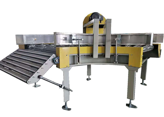 CPG / SEW Motorlu Eğri Makaralı Konveyör 0,75 - 1,5 KW güç Konveyör uygulaması