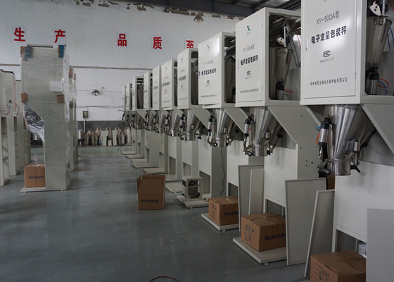 Paslanmaz Çelik 40kg yem torbalayıcı paketleme Makinesi Yarı Otomatik