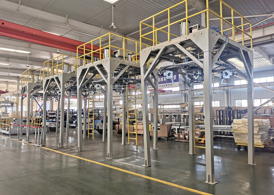 Otomatik Torba Yükleme Platformlu 1000kg Torba Jumbo Paketleme Makinesi
