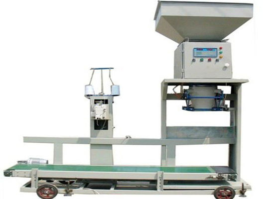 Karşılık Endüstrisinde Çift Kova 3KW 15kg Torba Granül Paketleme Makinesi