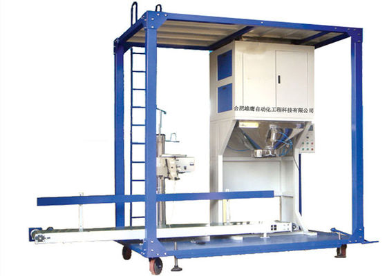 Gıda Endüstrisinde Toz Geçirmez 20kg PE Torba Granül Paketleme Makinesi