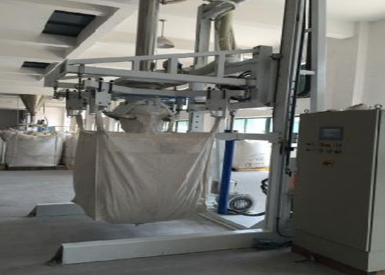 Yem Endüstrisinde Kendiliğinden Yaprak Dökme 600Kg Jumbo Torba Paketleme Makinesi
