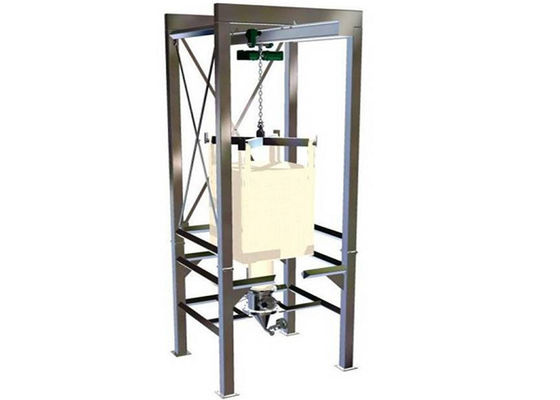 Saimo 304SS 1000Kg Dökme Torba Boşaltma İstasyonu