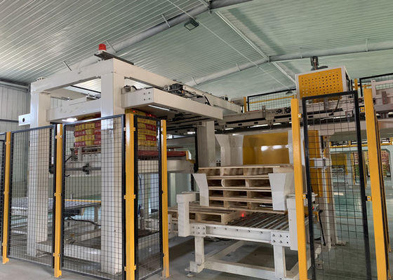 CE Sertifikası 2400mm 220V Otomatik Paletleme Makinesi