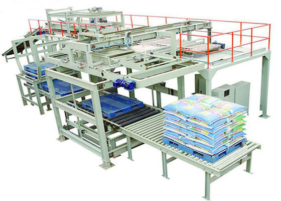 İçecek Endüstrisi İçin Konvansiyonel 50Kg Torba Karton Paletleyici