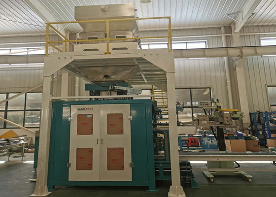 10 torba / Min Çanta Dikiş 25Kg Hayvan Yemi Paketleme Makinası