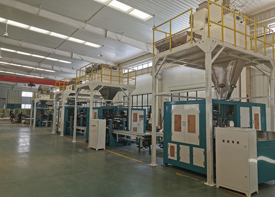 Hayvan Yemi Endüstrisi 60Hz 20kg Torba paketleme makinesi 380 V