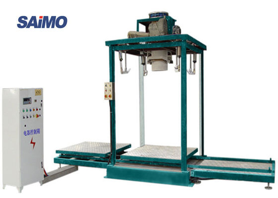 Plastik Endüstrisi için Yerçekimi Tipi 1.5KW Jumbo Çanta Paketleme Makinesi